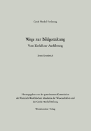 Wege Zur Bildgestaltung: Vom Einfall Zur Ausfhrung - Gombrich, Ernst H