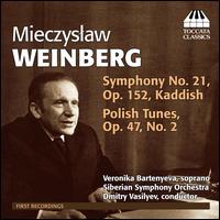 Weinberg: Symphony No. 21; Polish Tunes - Veronika Bartenyeva (soprano); Siberian Symphony Orchestra; Dmitry Vasilyev (conductor)