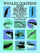 Whales, Dolphins and Sharks Stickers and Seals: 48 Full-Color Pressure-Sensitive Designs