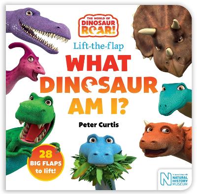 What Dinosaur Am I? A Lift-the-Flap Book - Curtis, Peter