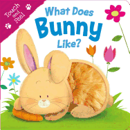 What Does Bunny Like? (Touch & Feel): Touch & Feel Board Book