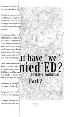 What have "we" Aenied'ED? Part 2 - Bonneau, Philip A