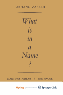 What Is in a Name?