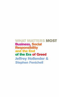 What Matters Most - Hollender, Jeffrey, and Fenichell, Stephen