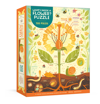 What's Inside a Flower? Puzzle: Exploring Science and Nature 500-Piece Jigsaw Puzzle Jigsaw Puzzles for Adults and Jigsaw Puzzles for Kids - Ignotofsky, Rachel