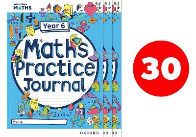 White Rose Maths Practice Journals Year 6 Workbooks: Pack of 30 - Connolly, Mary-Kate