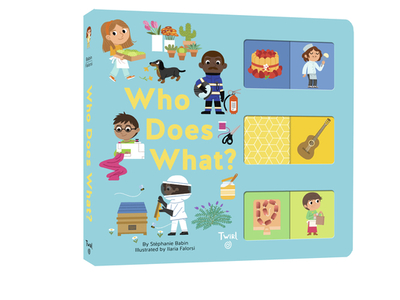 Who Does What?: A Slide-And-Learn Book - Babin, Stephanie