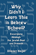 Why Didn't I Learn This in Hebrew School?: Excursions Through the Jewish Past and Present