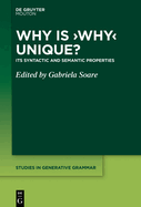 Why Is 'Why' Unique?: Its Syntactic and Semantic Properties