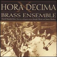 Widdoes: Concertino for Brass Choir; Reed: Symphony for Brass & Percussion, etc. - David Schneck (trumpet); Hora Decima (brass ensemble); James Markey (trombone); Joseph Alessi (trombone);...