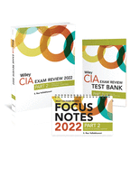 Wiley CIA 2022 Part 2: Exam Review + Test Bank + Focus Notes, Practice of Internal Auditing Set