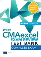 Wiley Cmaexcel Learning System Exam Review 2020 Test Bank: Complete Exam (2-Year Access)