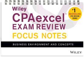 Wiley Cpaexcel Exam Review January 2017 Focus Notes: Business Environment and Concepts