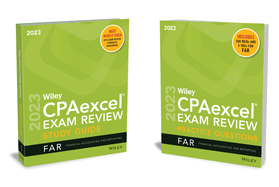 Wiley's CPA 2023 Study Guide + Question Pack: Financial Accounting and Reporting