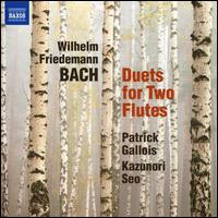 Wilhelm Friedemann Bach: Duets for Two Flutes - Kazunori Seo (flute); Patrick Gallois (flute)