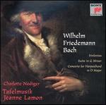 Wilhelm Friedemann Bach: Sinfonias; Suite in G minor; Concerto for Harpsichord in D major - Charlotte Nediger (harpsichord); Tafelmusik Baroque Orchestra