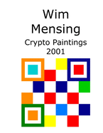 Wim Mensing Crypto Paintings 2001