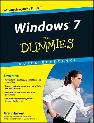 Windows 7 for Dummies Quick Reference - Harvey, Greg