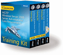 Windows Server (R) 2008 Server Administrator Core Requirements: MCITP Self-Paced Training Kit (Exams 70-640, 70-642, 70-646)