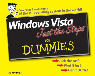 Windows Vista Just the Steps for Dummies - Muir, Nancy C