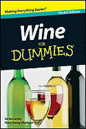 Wine for Dummies Pocket Edition (Wine for Dummies) - Ed Mc Carthy Amd Mary Ewing-Mulligan