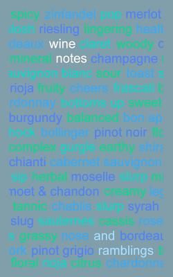 Wine Notes and Ramblings: Gifts / Presents / Gift Notebook / Small Journal for Wine Lovers - Smart Bookx