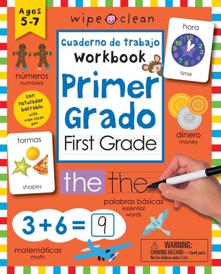 Wipe Clean: Bilingual Workbook for First Grade - Priddy, Roger