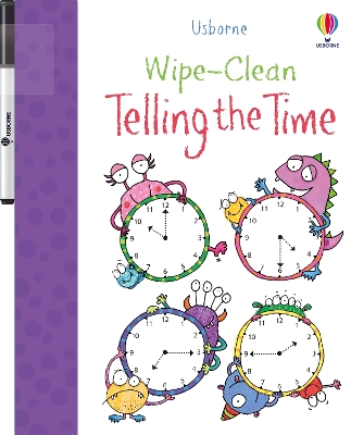 Wipe-clean Telling the Time - Greenwell, Jessica