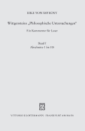 Wittgensteins 'Philosophische Untersuchungen': Ein Kommentar Fur Leser. Band 1: Abschnitte 1 Bis 315