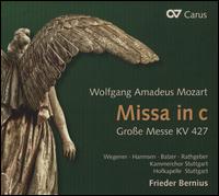 Wolfgang Amadeus Mozart: Missa in c Groe Messe KV 427 - Colin Balzer (tenor); Felix Rathgeber (bass); Sarah Wegener (soprano); Sophie Harmsen (mezzo-soprano);...