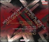 Wolfgang Rihm: Das Gehege; Jean-Pascal Beintus: Le Petit Prince - Eva-Christina Schnwei (violin); Kirsten Ecke (harp); Rayanne Dupuis (soprano); Deutsches Symphonie-Orchester Berlin;...