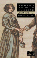 Women's Writing in English: Early Modern England