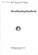 Wood Bending Handbook - Stevens, William Cornwall