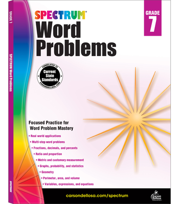 Word Problems, Grade 7 - Spectrum (Compiled by)