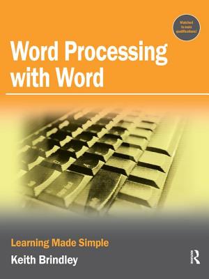 Word Processing with Word - Brindley, Keith