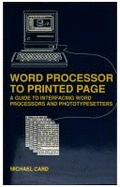 Word Processor to Printed Page