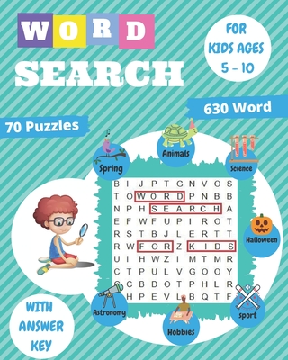 word search for kids ages 5-10: Entertain your child for hours with this fun and learning activity book! - You, Someone Loves