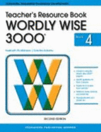 Wordly Wise 3000 Grade 4 Teacher Resource Book-2nd Edition - Kenneth Hodkinson; Sandra Adams