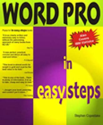 WordPro in easy steps - Copestake, Stephen