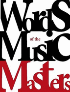 Words Of The Music Masters