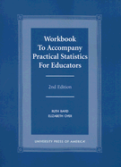 Workbook to Accompany Practical Statistics for Educators