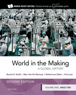 World in the Making: Volume Two Since 1300