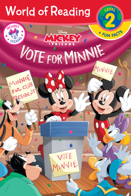 World of Reading Minnie Vote for Minnie-Level 2 Reader plus Fun Facts - Vitale, Brooke