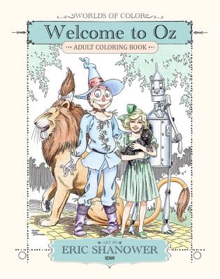 Worlds of Color: Welcome to Oz Adult Coloring Book - 