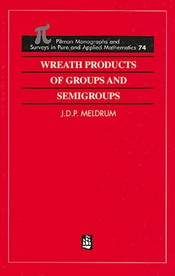 Wreath Products of Groups and Semigroups - Meldrum, J D P