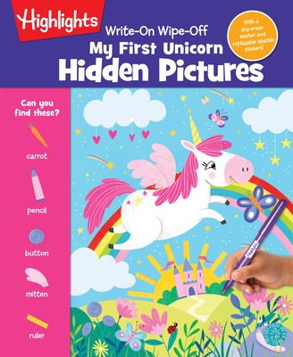 Write-On Wipe-Off My First Unicorn Hidden Pictures - N Pictures