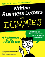 Writing Business Letters for Dummies - Lindsell-Roberts, Sheryl