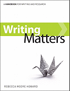 Writing Matters, Tabbed (Comb-Bound)