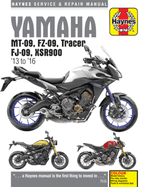 Yamaha MT-09, FZ-09, Tracer, FJ-09, XSR900 (03 -19): 2013 to 2019