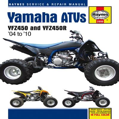 Yamaha YZF450 & YZF450R ATV's Service and Repair Manual: 2004 to 2010 - Haynes